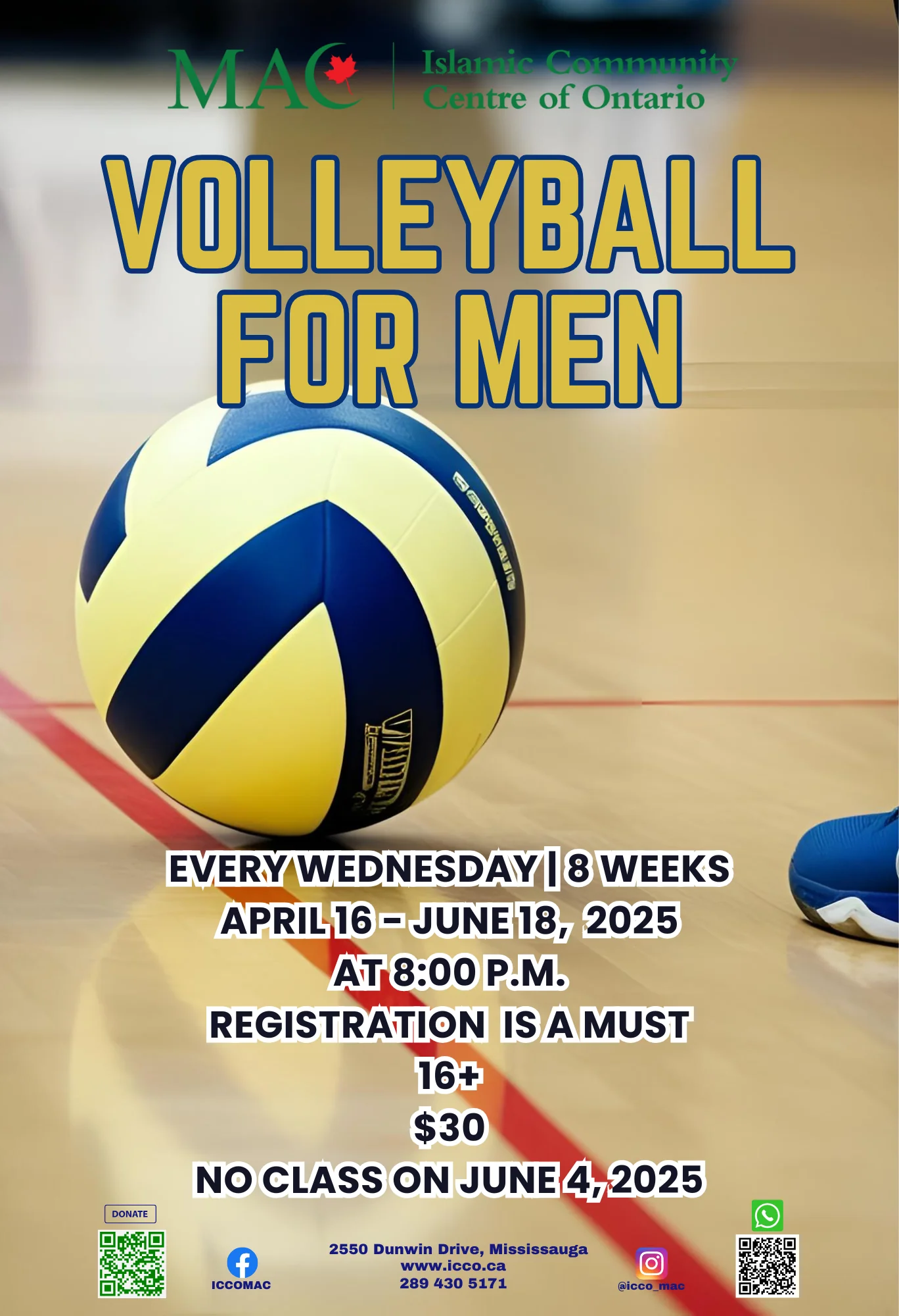 Volleyball for Men