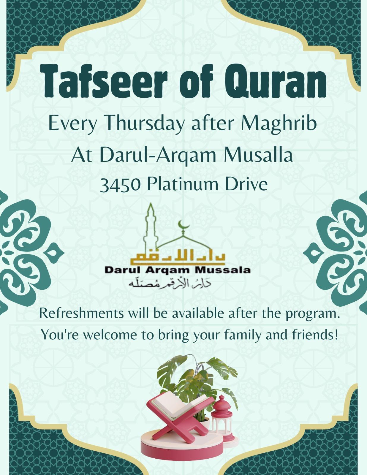 Tafseer of Quran