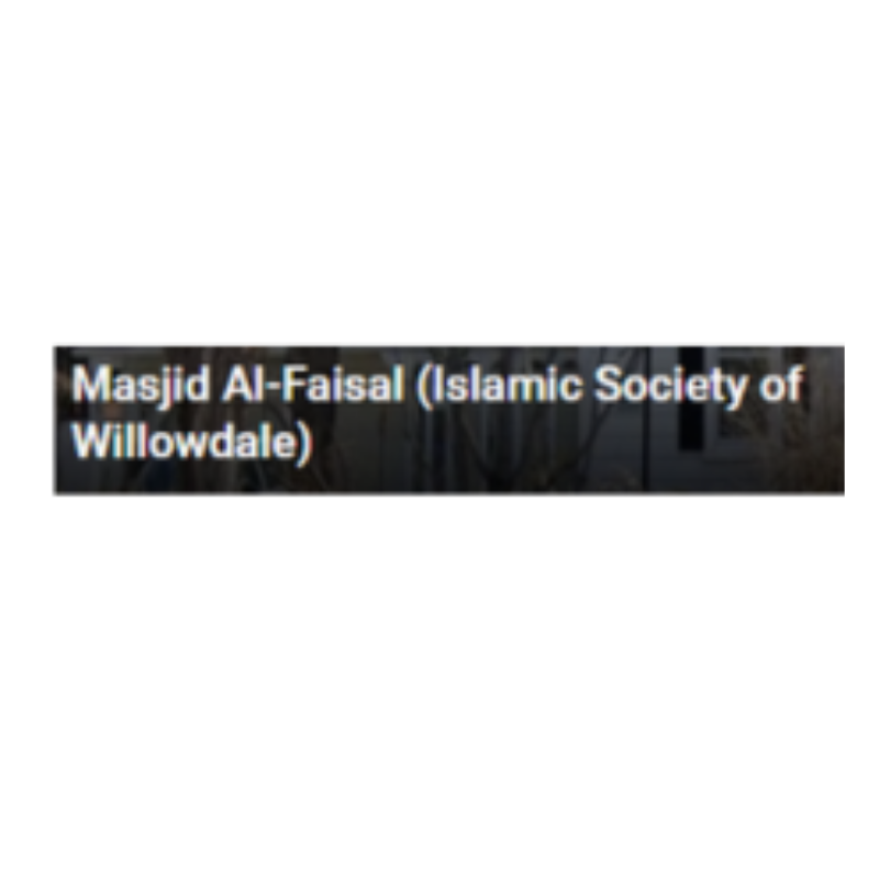 Masjid Al-Faisal (Islamic Society of Willowdale)