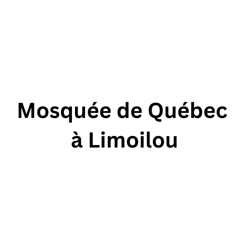 Mosquée de Québec à Limoilou